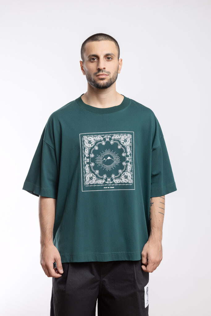 “Ararat” Oversize T-Shirt, Green