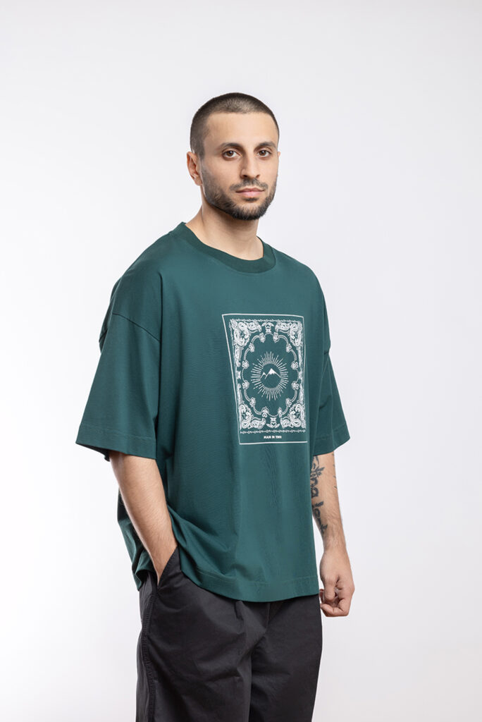 “Ararat” Oversize T-Shirt, Green
