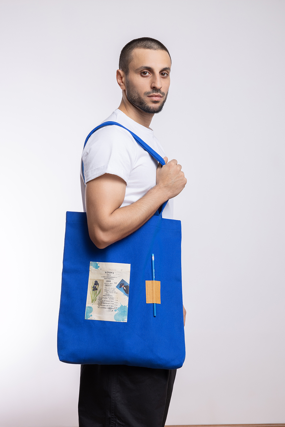 Tote Bag With Pencil "Garun" - Image 1