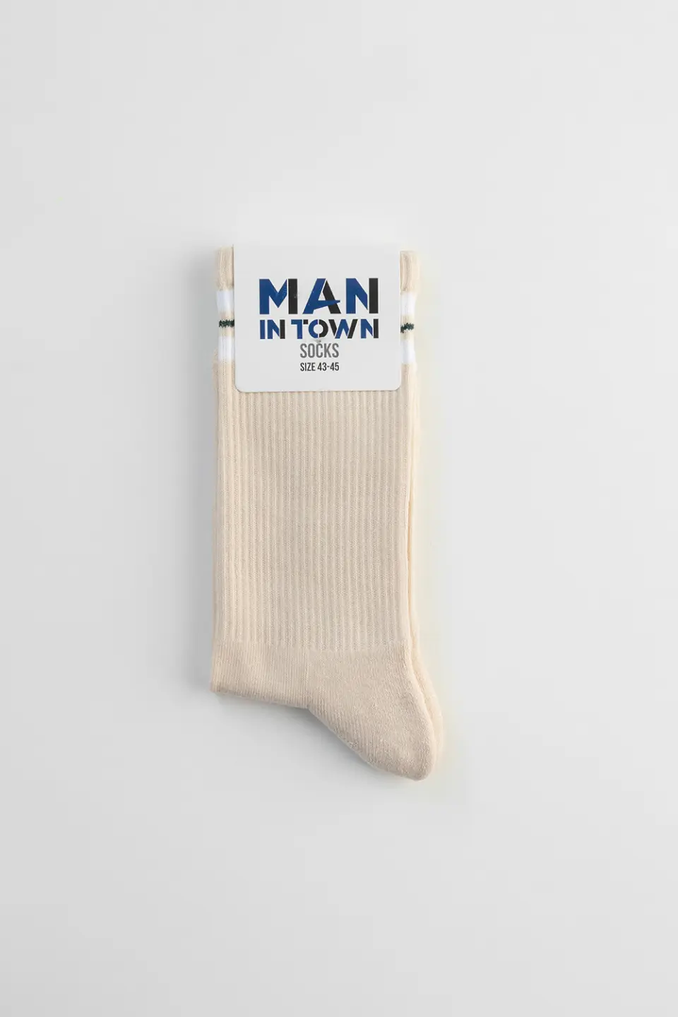 Sport Style Socks, Beige