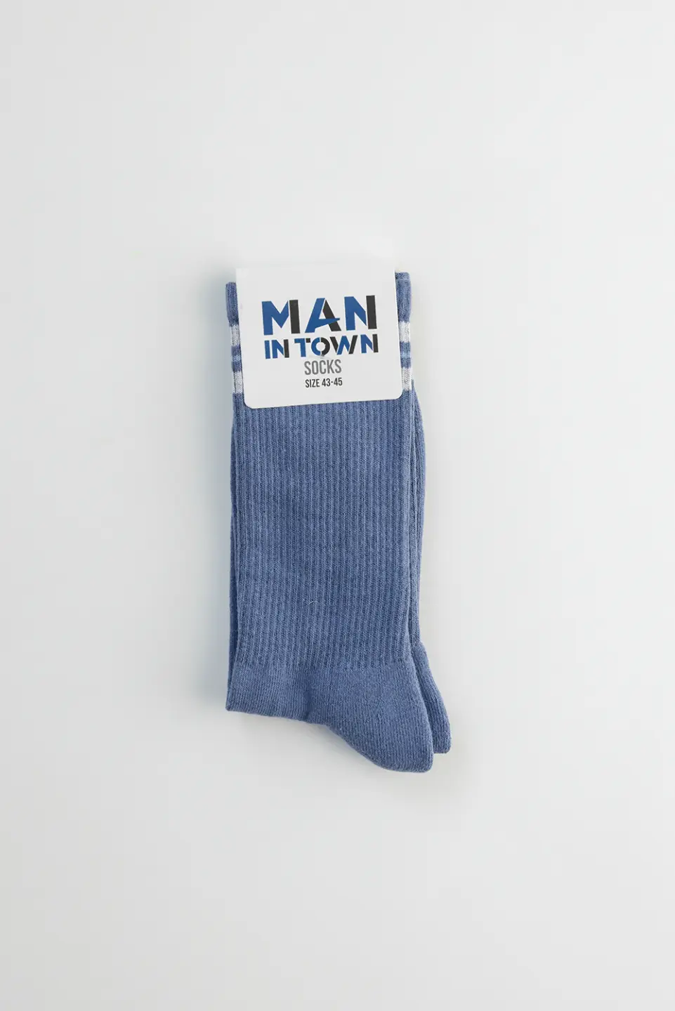 Sport Style Socks, Denim Blue