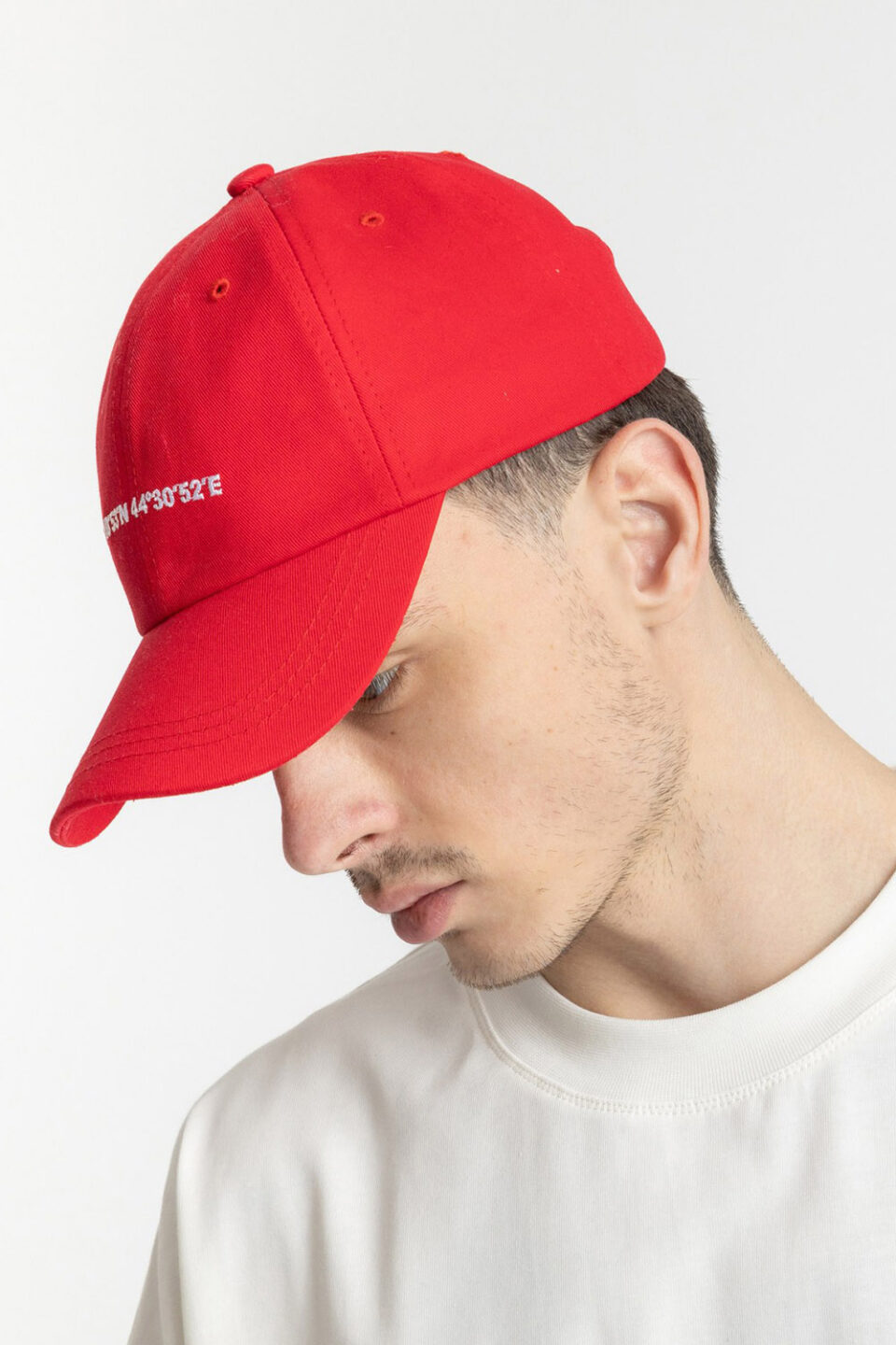 “Coordinates” Cap, Red