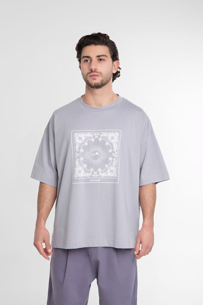“Ararat” Oversize T-Shirt, Grey