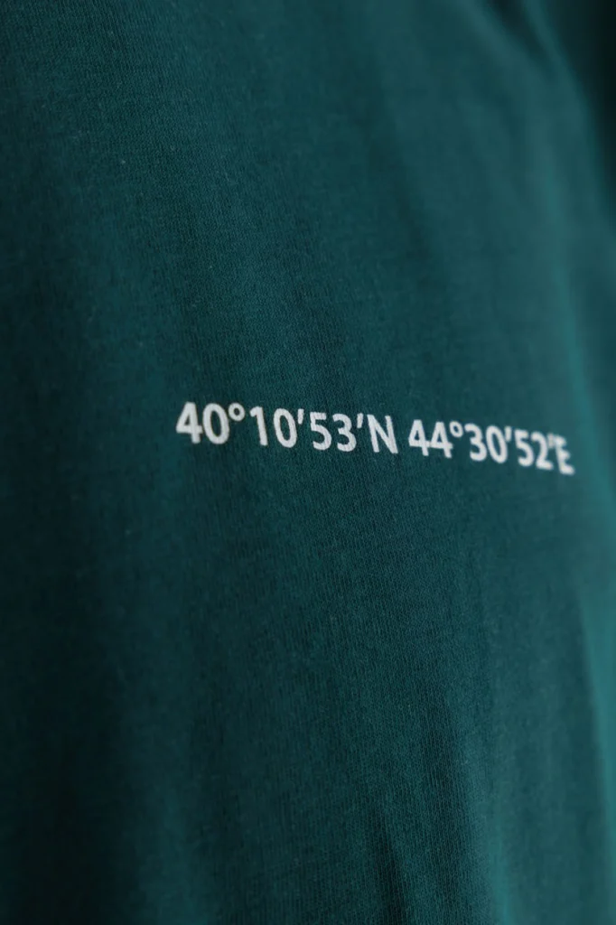 "Coordinates" T-Shirt, Green