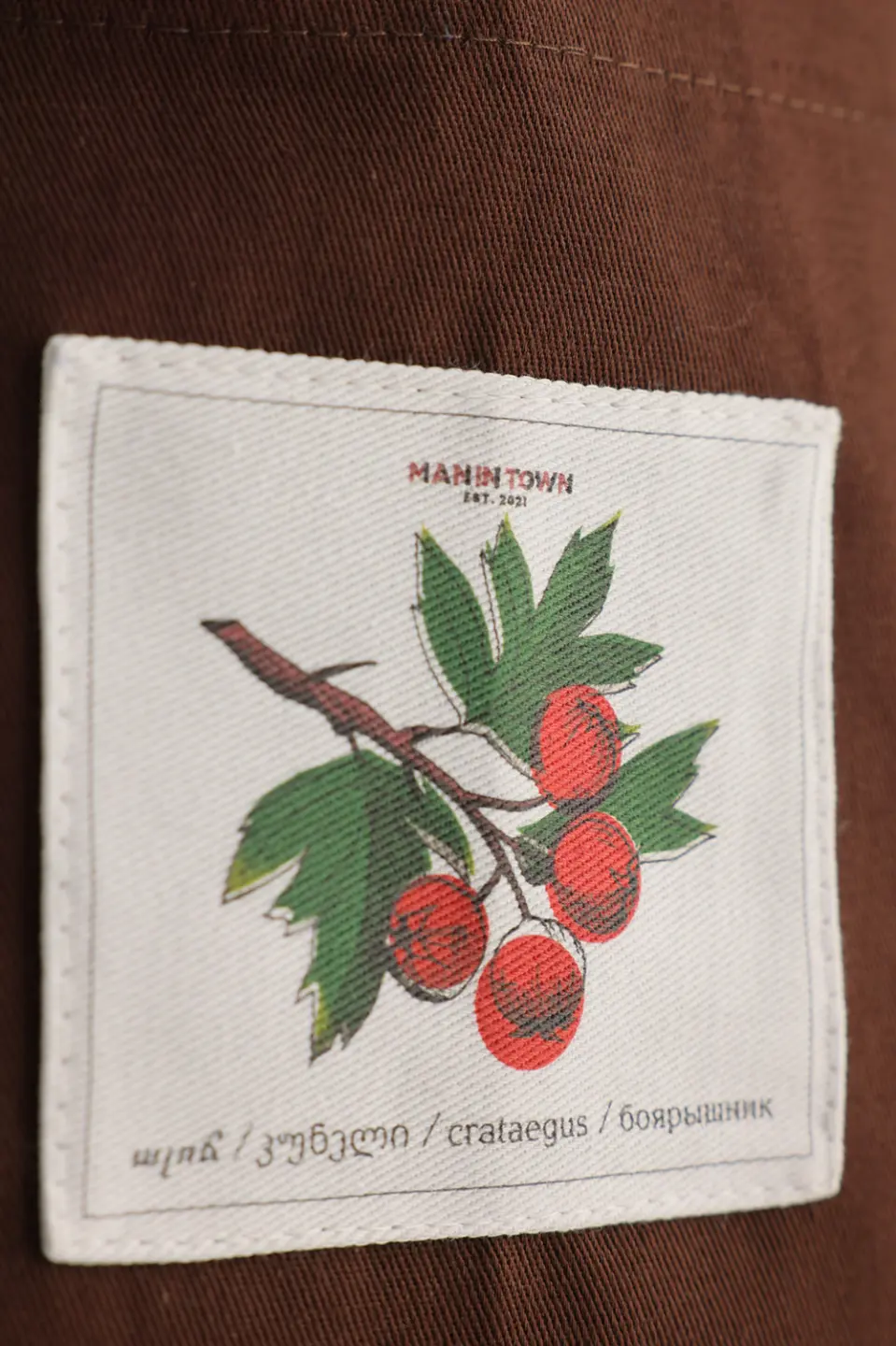 “Hawthorn” Tote Bag, Brown