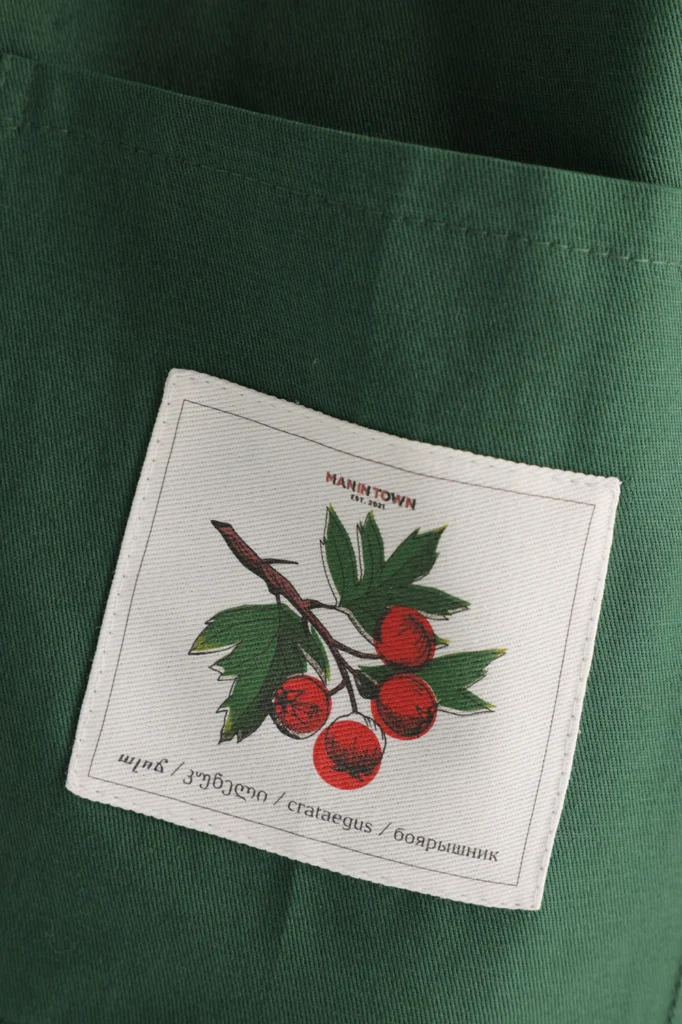 “Hawthorn” Tote Bag, Green