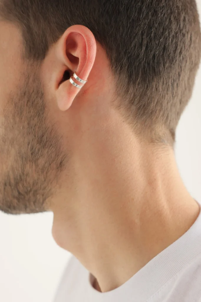Silver Ear Cuff