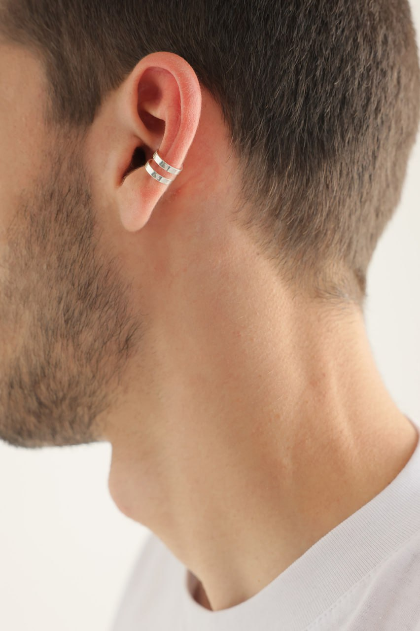 Silver Ear Cuff - Image 1
