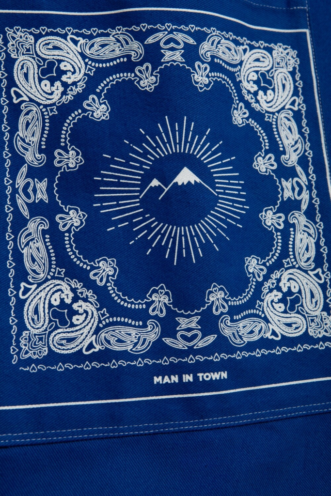 "Ararat" Tote Bag, Blue