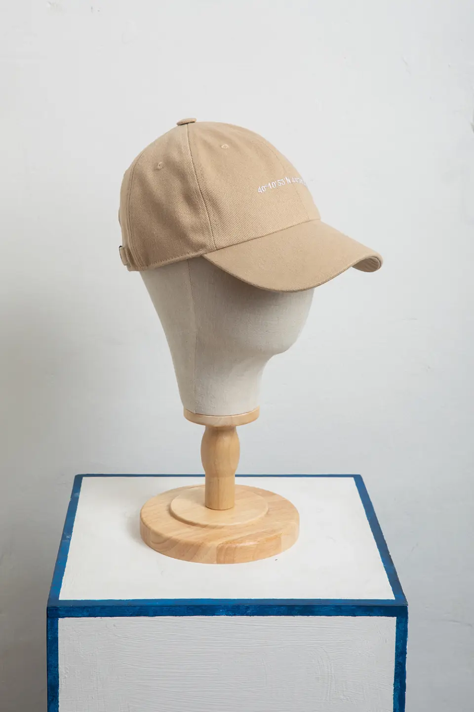 “Coordinates” Cap, Beige