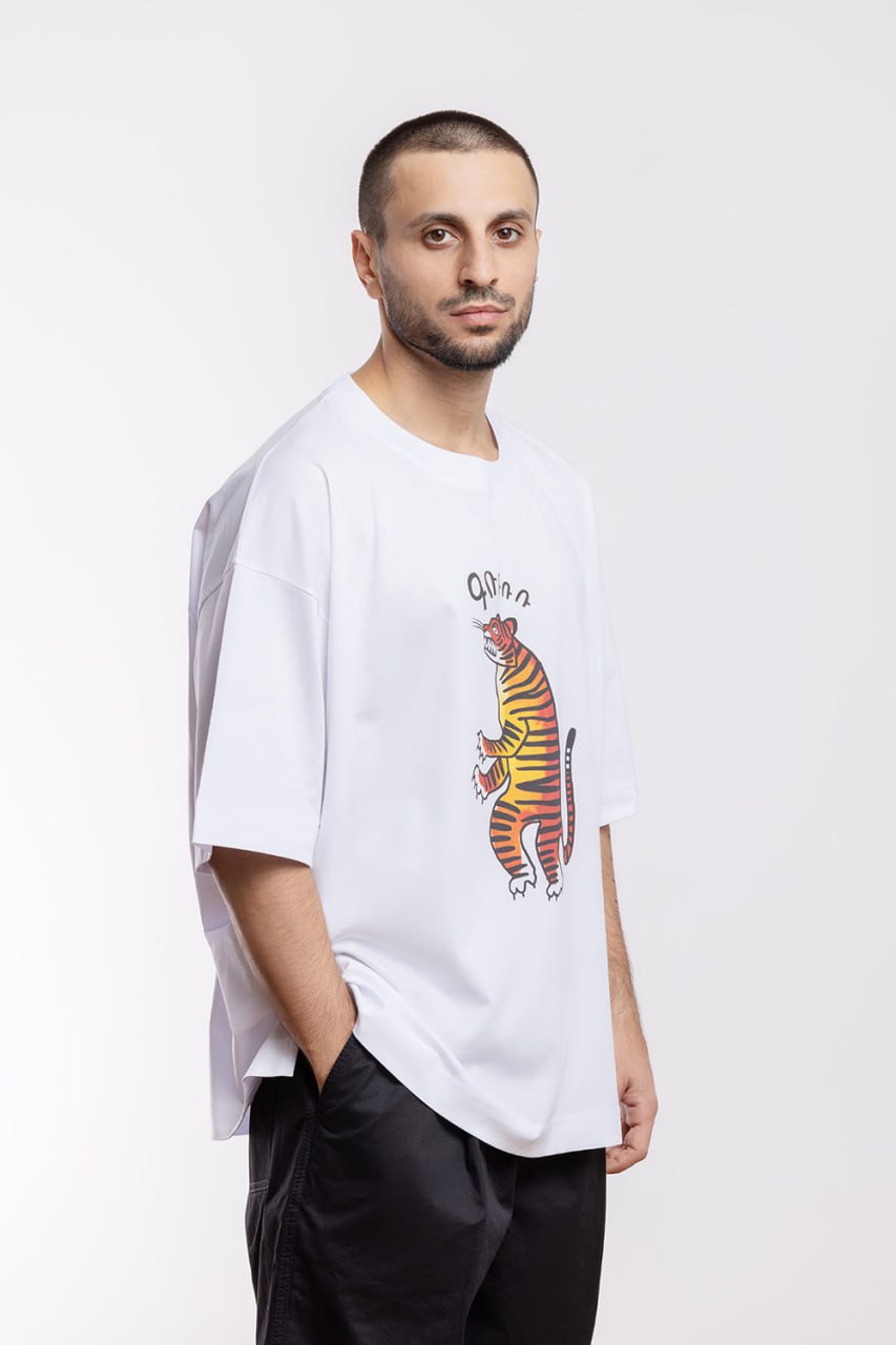 Tiger “Grr” Oversized T-Shirt - Image 2