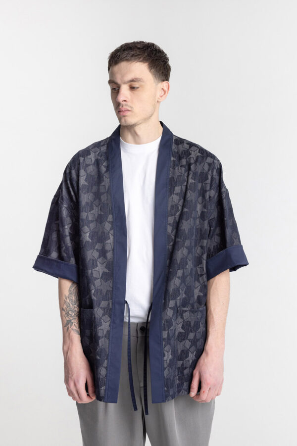 Star Print Kimono