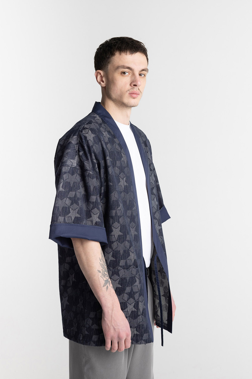 Star Print Kimono - Image 5