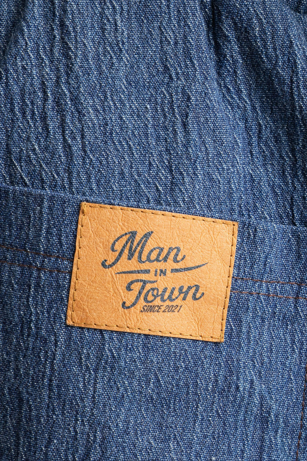 Vintage Denim Tapered Pants - Image 4