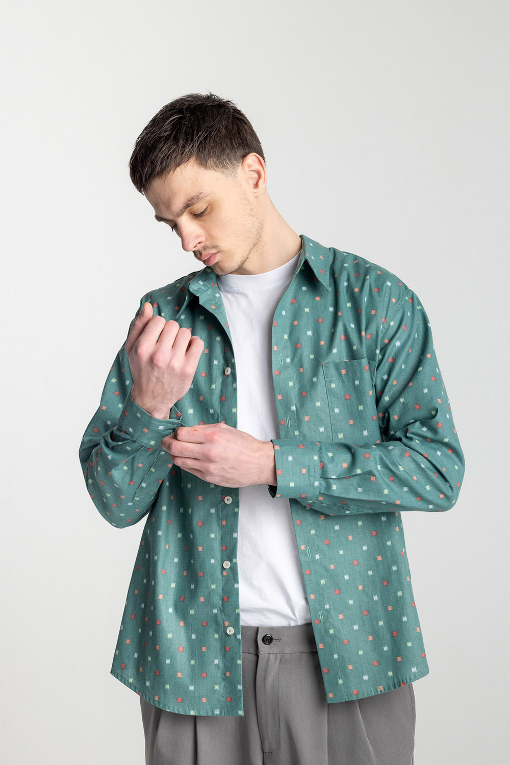 Vintage Print Shirt - Image 4