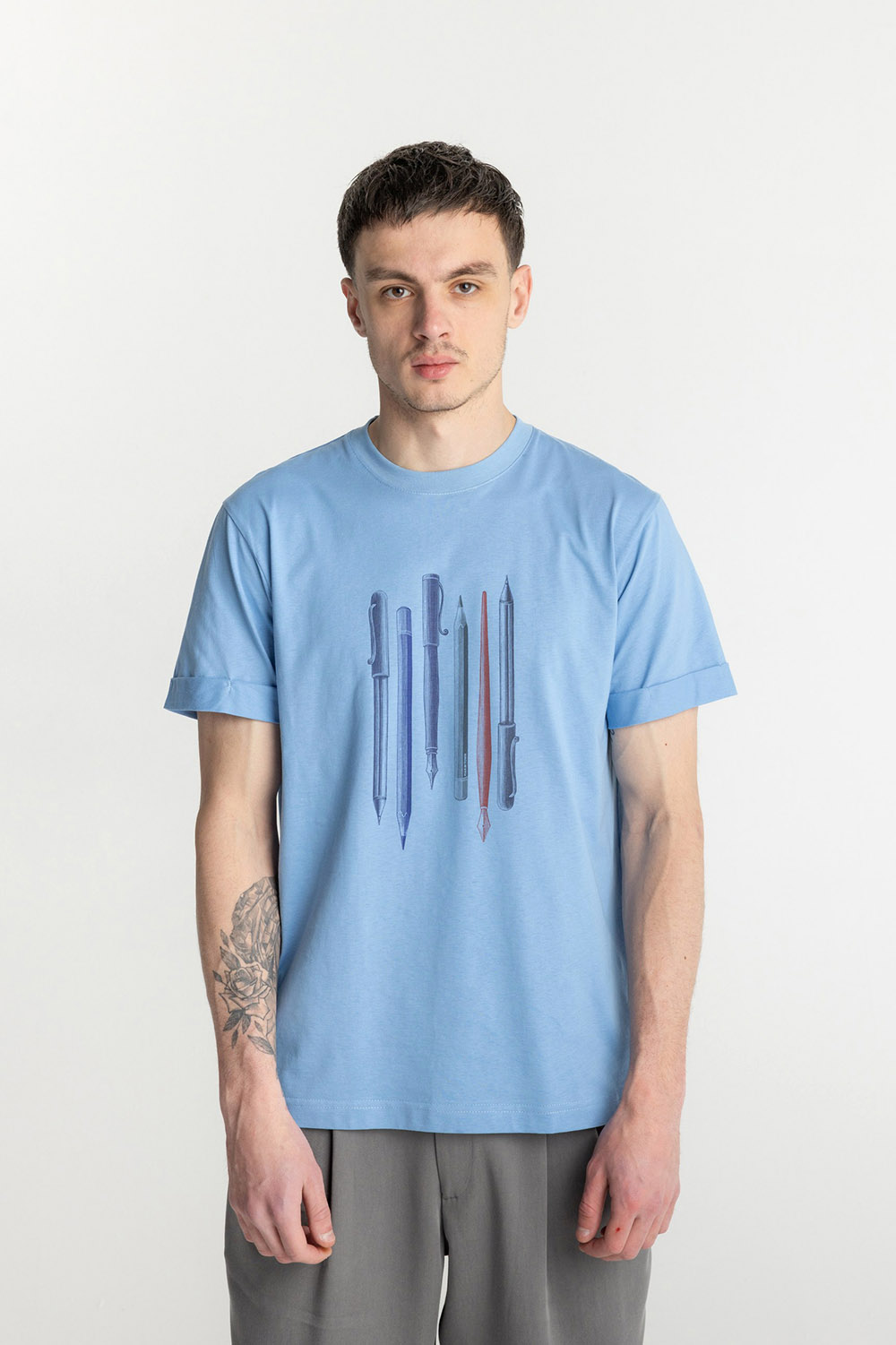 “Pens and Pencil” T-Shirt - Image 2