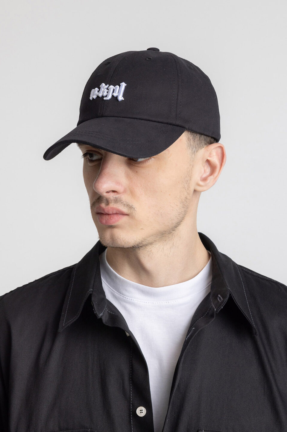 “Rave” Cap, White Embroidery