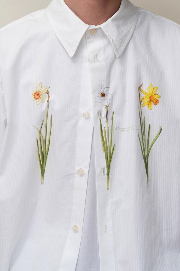 Narcissus Oversized White Shirt