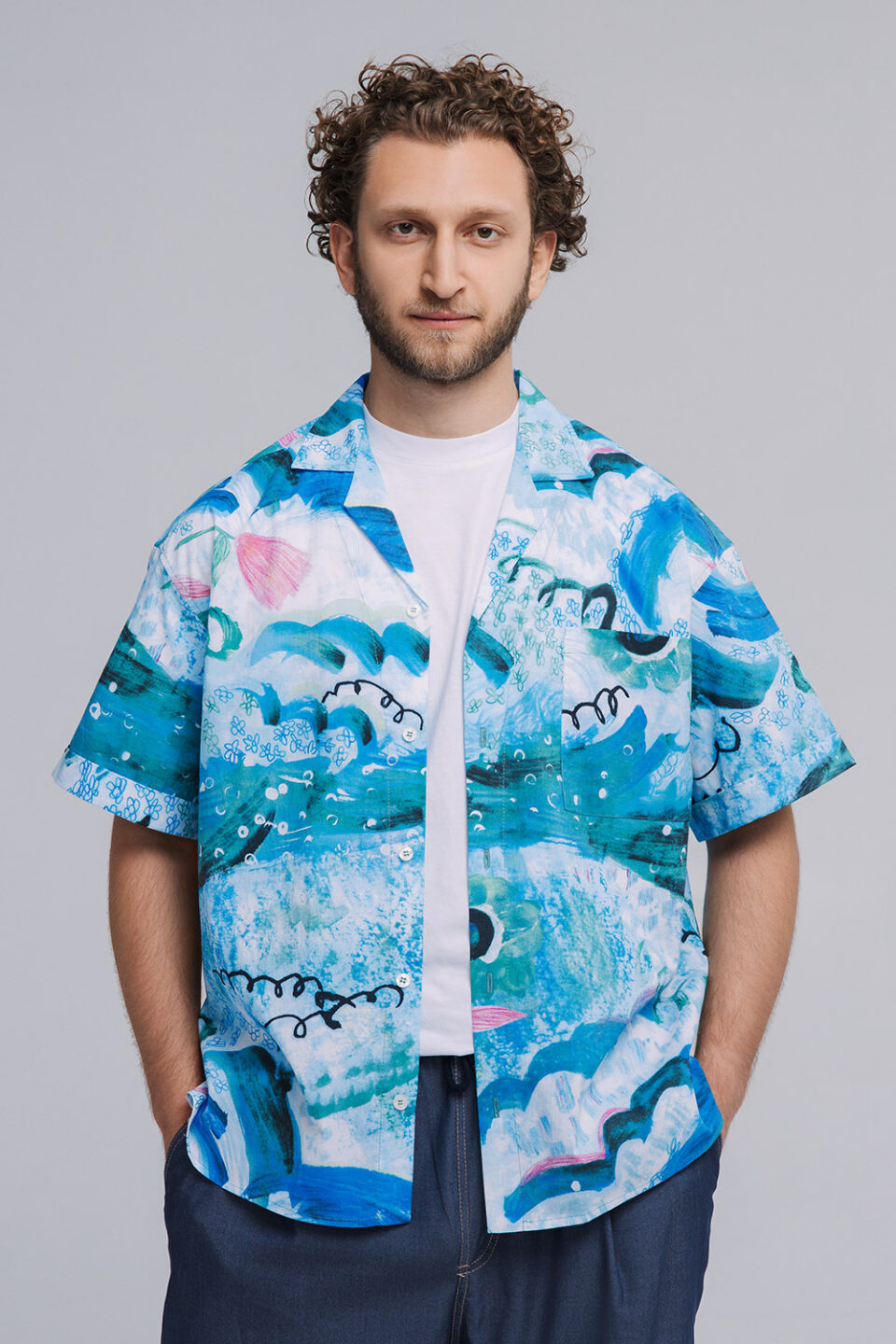 Summer Shirt, Light Blue