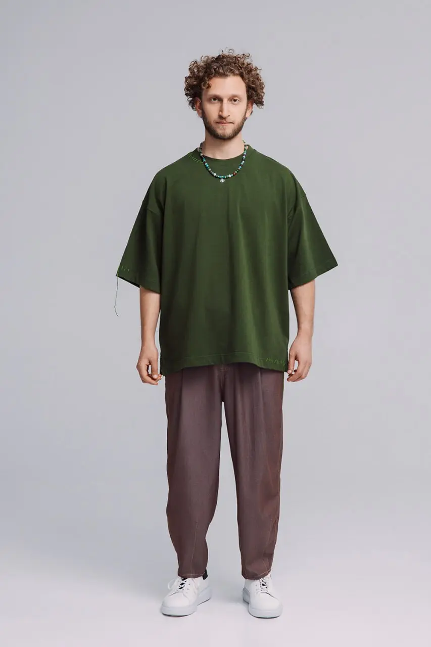 Stitched Oversized T-Shirt