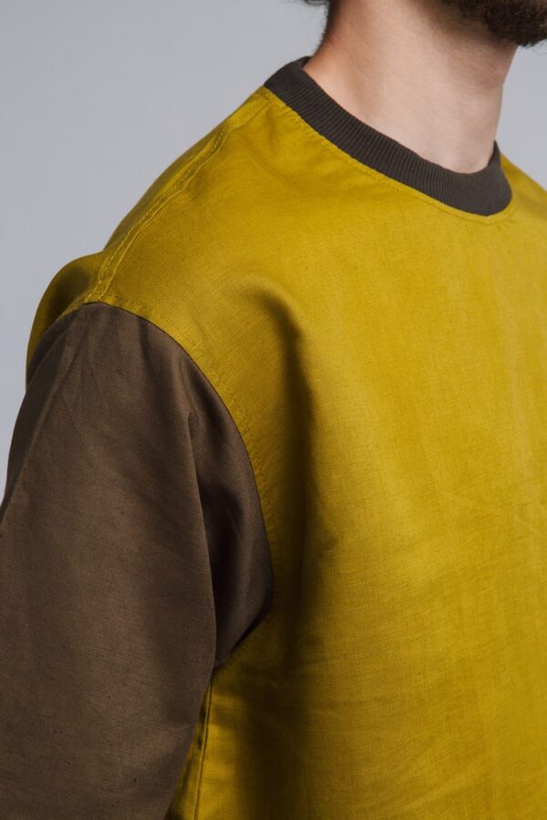 Oversized Linen T-Shirt
