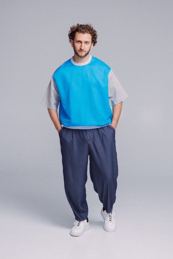 Oversized Linen T-Shirt