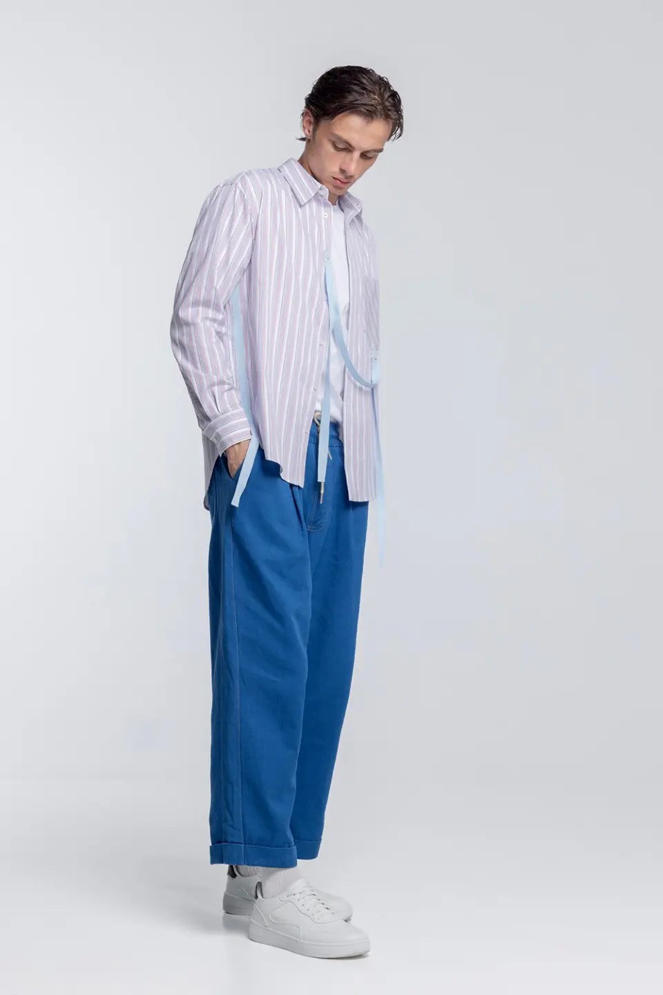Ribbon Stripe Shirt