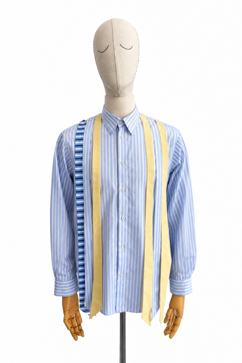 Striped Ribbon Shirt